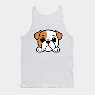 cute baby head dog Tank Top